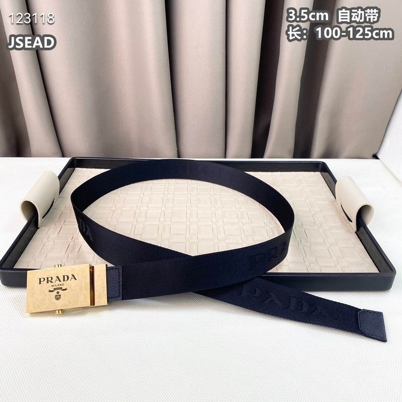 Prada belt 35mmX100-125cm 8L (45)