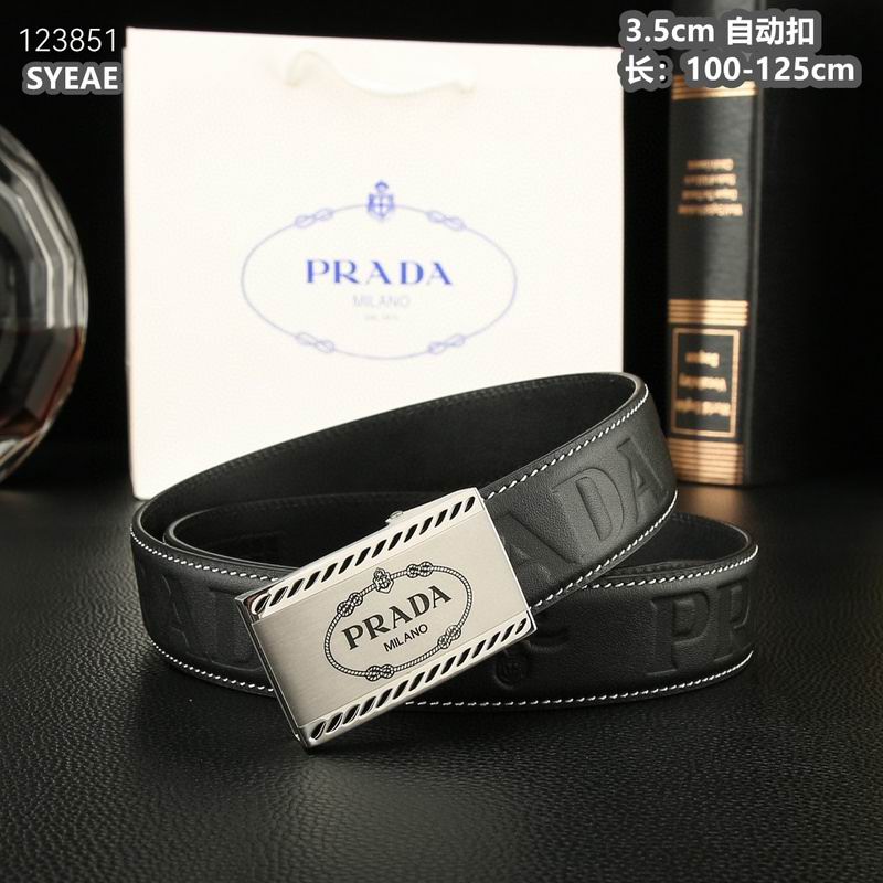 Prada belt 35mmX100-125cm 8L (45)