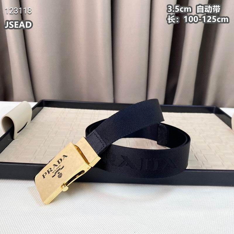 Prada belt 35mmX100-125cm 8L (47)