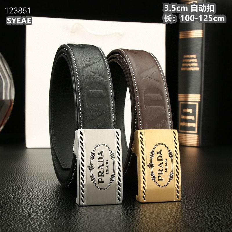 Prada belt 35mmX100-125cm 8L (47)