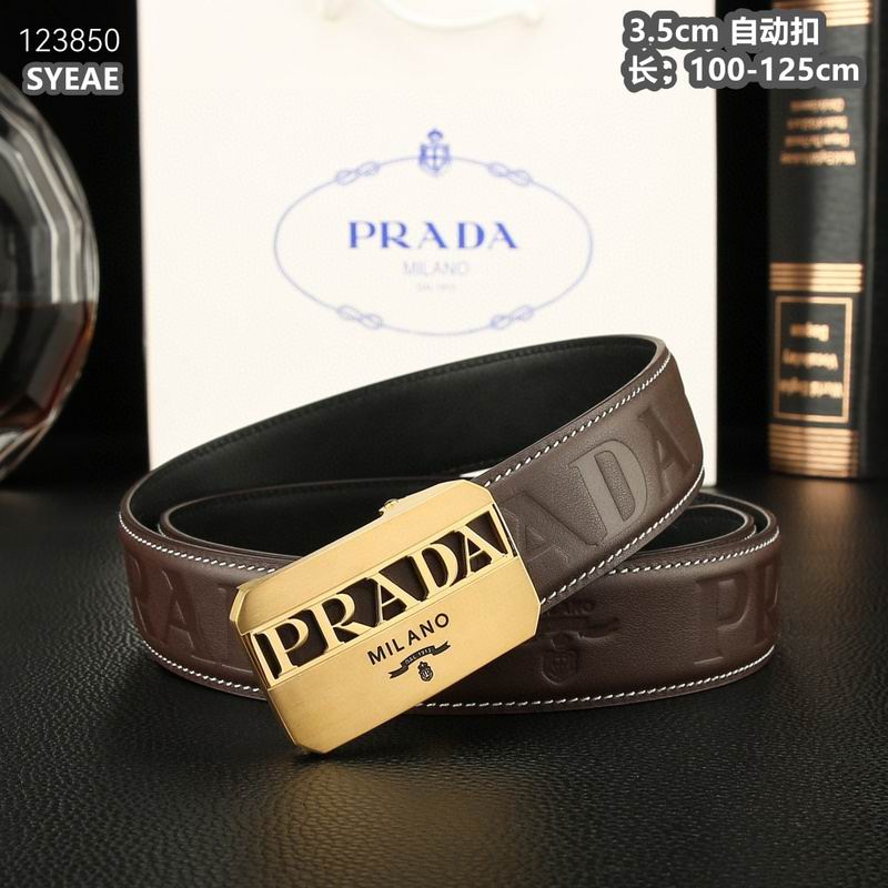 Prada belt 35mmX100-125cm 8L (51)