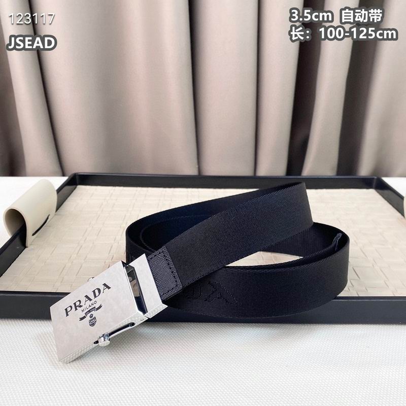 Prada belt 35mmX100-125cm 8L (52)