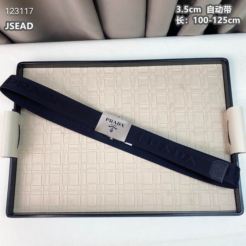 Prada belt 35mmX100-125cm 8L (53)