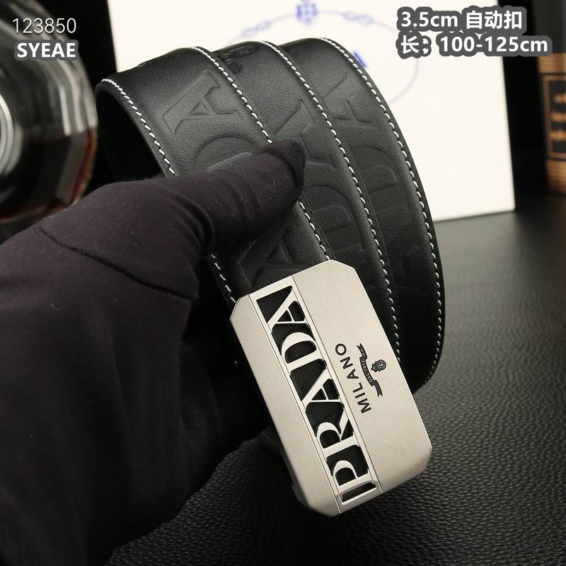 Prada belt 35mmX100-125cm 8L (53)