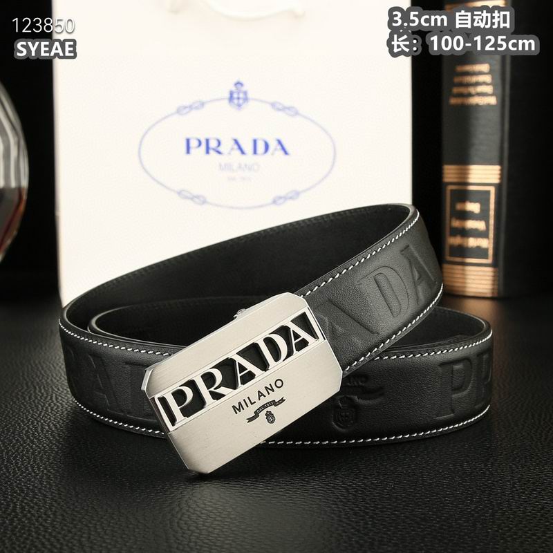 Prada belt 35mmX100-125cm 8L (54)