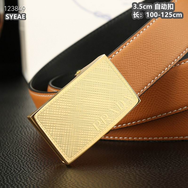 Prada belt 35mmX100-125cm 8L (58)