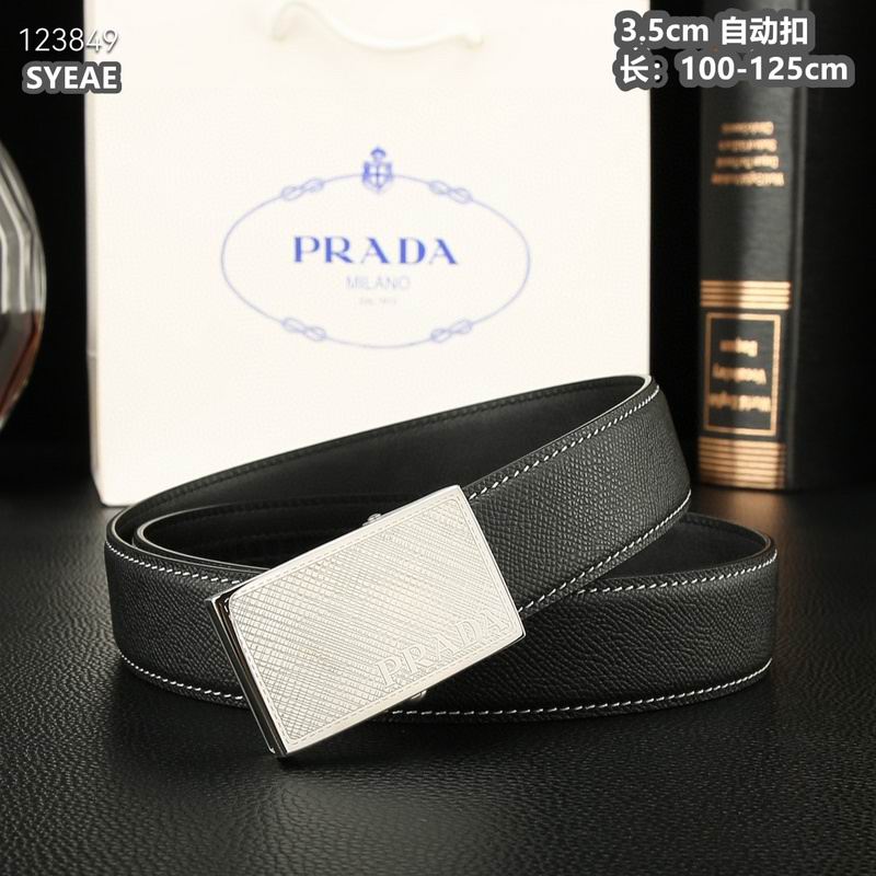 Prada belt 35mmX100-125cm 8L (63)