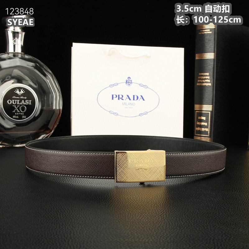 Prada belt 35mmX100-125cm 8L (66)