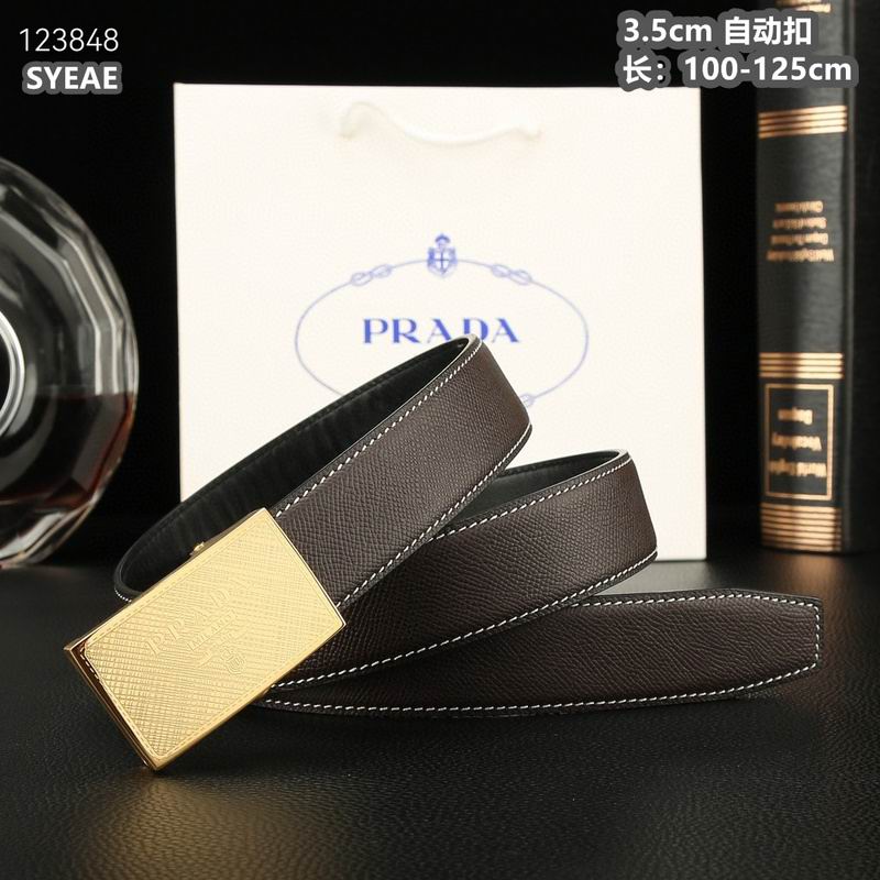 Prada belt 35mmX100-125cm 8L (68)
