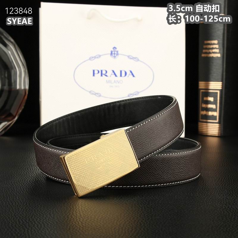 Prada belt 35mmX100-125cm 8L (69)