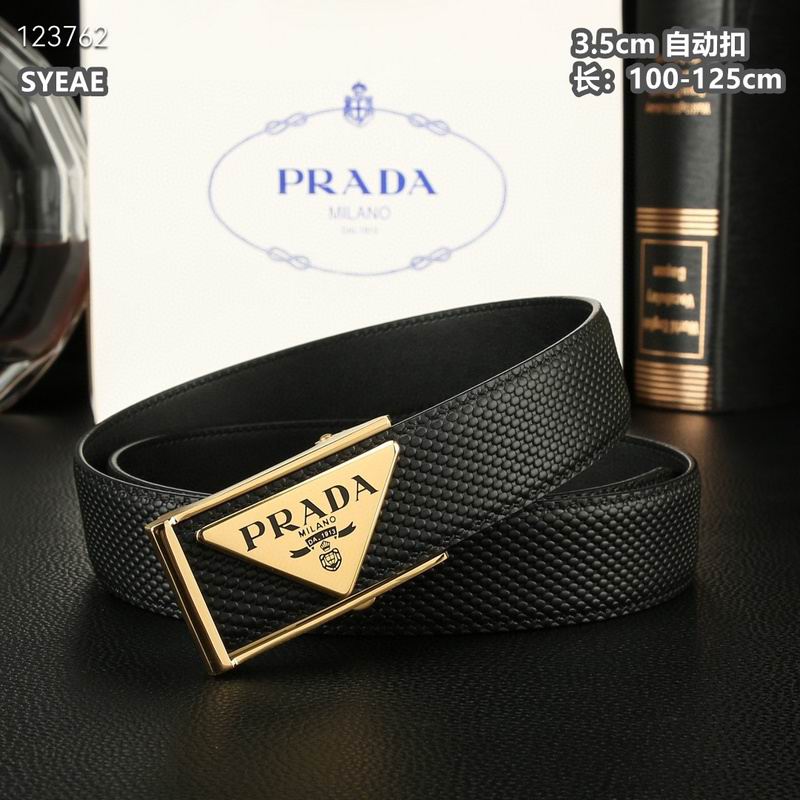 Prada belt 35mmX100-125cm 8L (78)