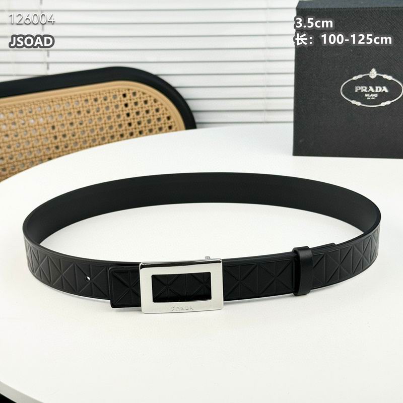 Prada belt 35mmX100-125cm 8L (8)