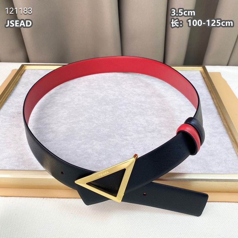 Prada belt 35mmX100-125cm 8L (80)