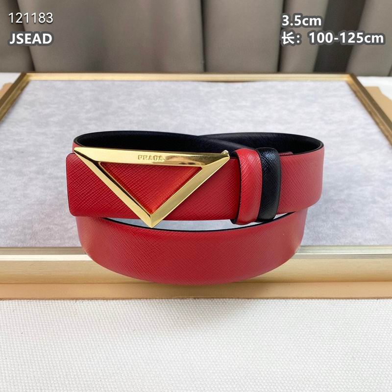 Prada belt 35mmX100-125cm 8L (81)