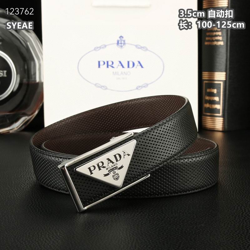 Prada belt 35mmX100-125cm 8L (81)