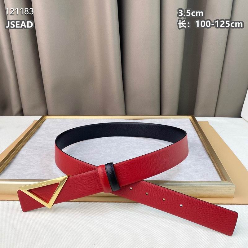 Prada belt 35mmX100-125cm 8L (82)