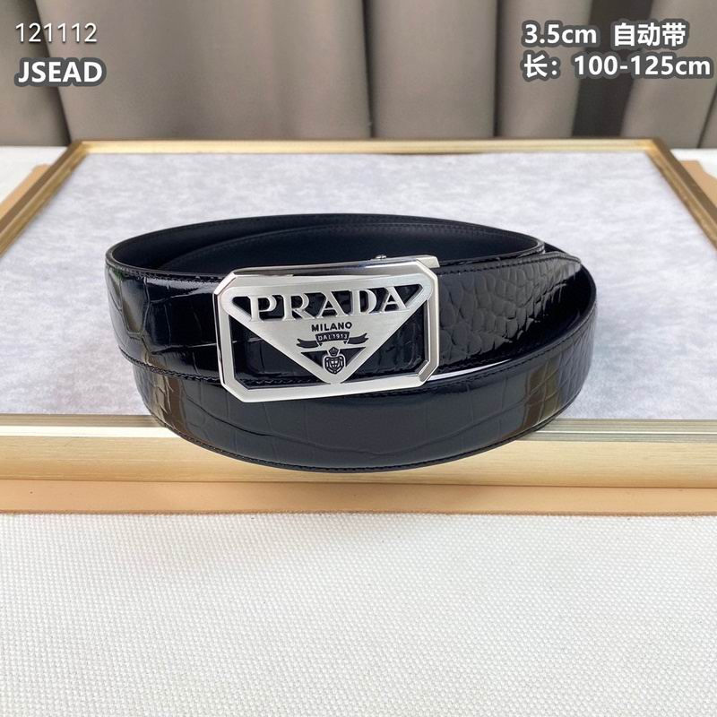 Prada belt 35mmX100-125cm 8L (86)