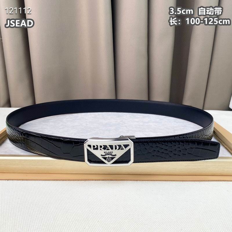 Prada belt 35mmX100-125cm 8L (87)