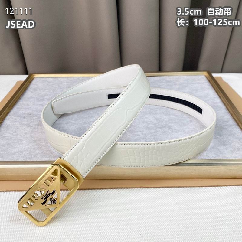 Prada belt 35mmX100-125cm 8L (89)