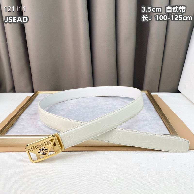 Prada belt 35mmX100-125cm 8L (90)