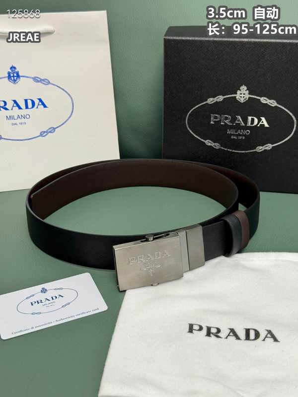 Prada belt 35mmX95-125cm 8L (40)
