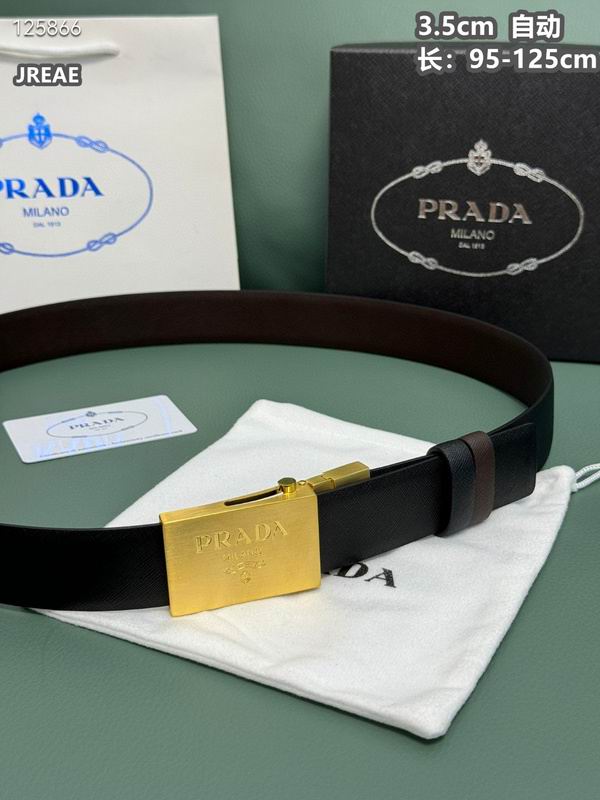 Prada belt 35mmX95-125cm 8L (45)