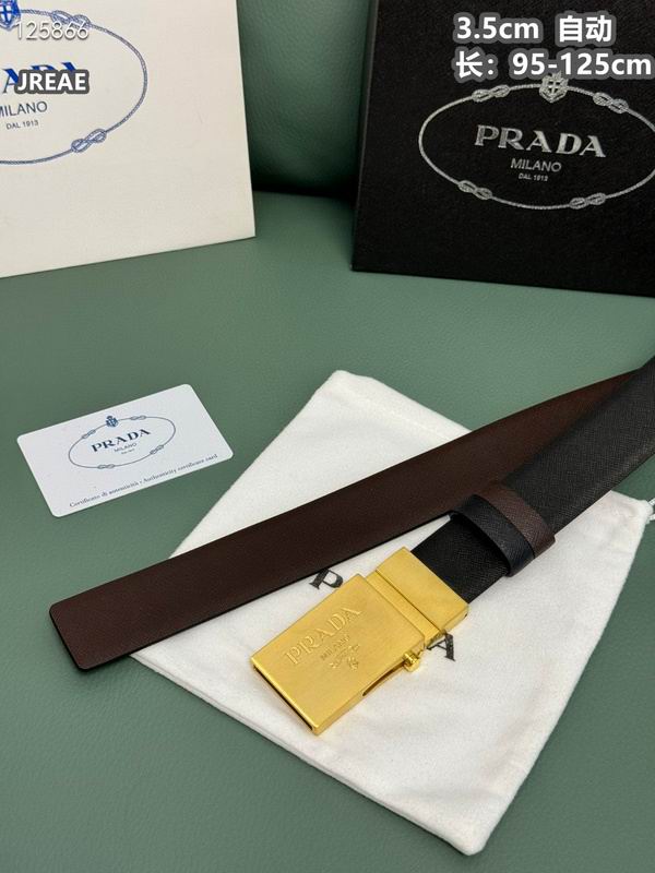 Prada belt 35mmX95-125cm 8L (46)