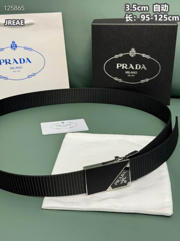 Prada belt 35mmX95-125cm 8L (49)