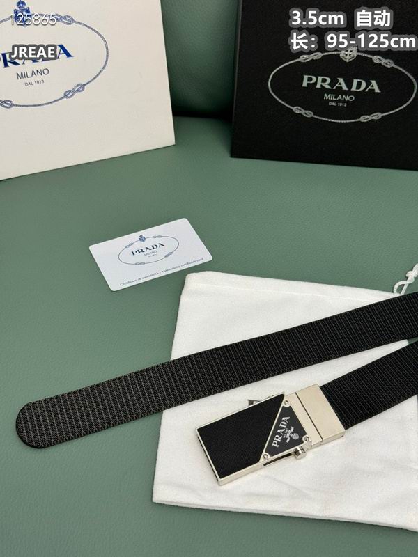 Prada belt 35mmX95-125cm 8L (50)
