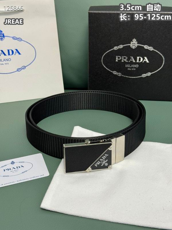 Prada belt 35mmX95-125cm 8L (52)