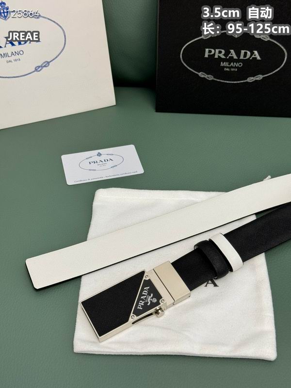 Prada belt 35mmX95-125cm 8L (54)