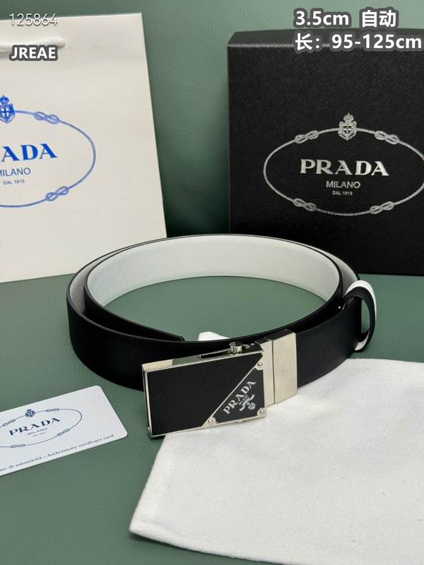 Prada belt 35mmX95-125cm 8L (56)