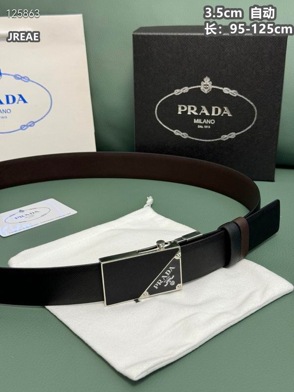 Prada belt 35mmX95-125cm 8L (57)