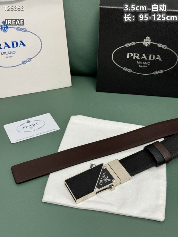 Prada belt 35mmX95-125cm 8L (58)