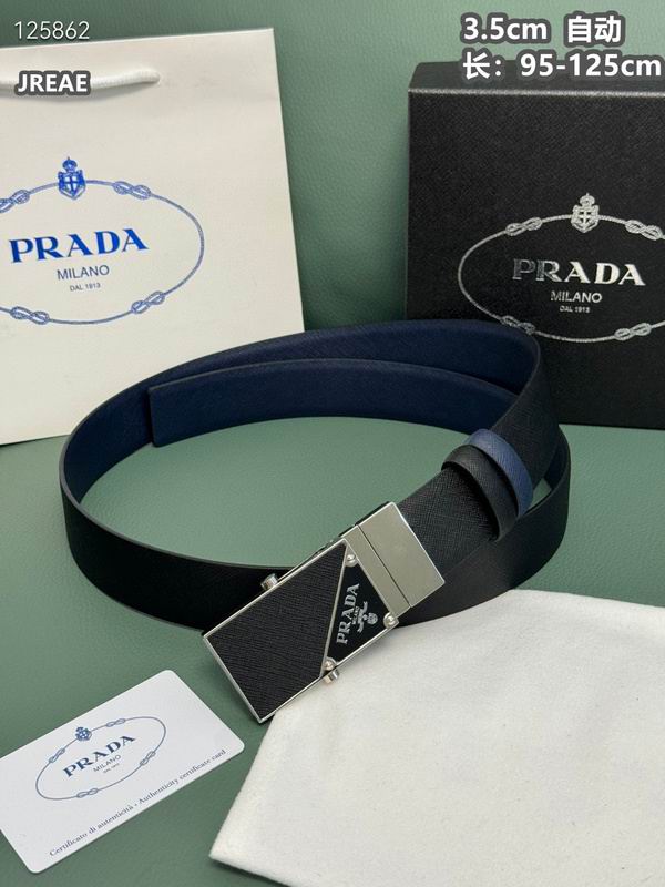 Prada belt 35mmX95-125cm 8L (63)