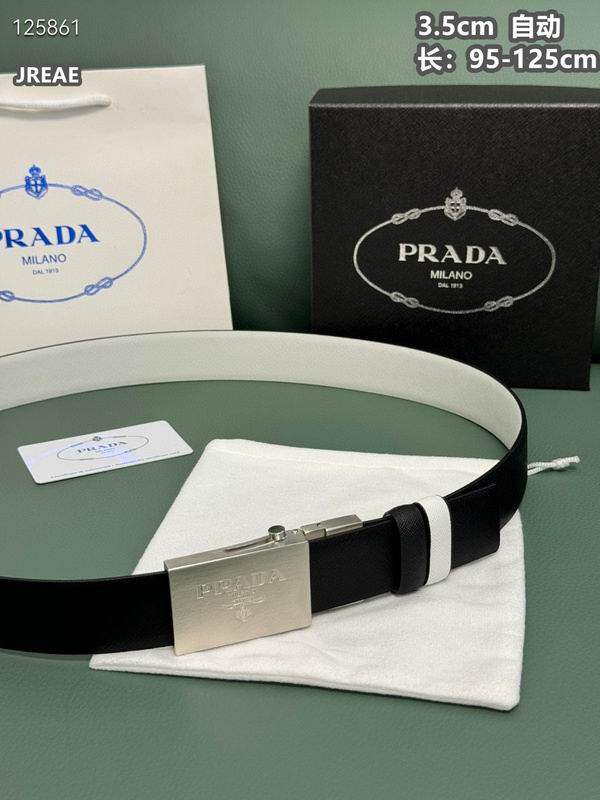 Prada belt 35mmX95-125cm 8L (65)