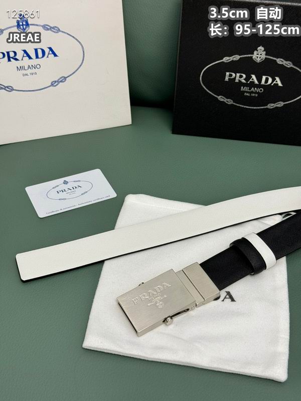 Prada belt 35mmX95-125cm 8L (66)