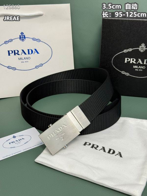 Prada belt 35mmX95-125cm 8L (71)