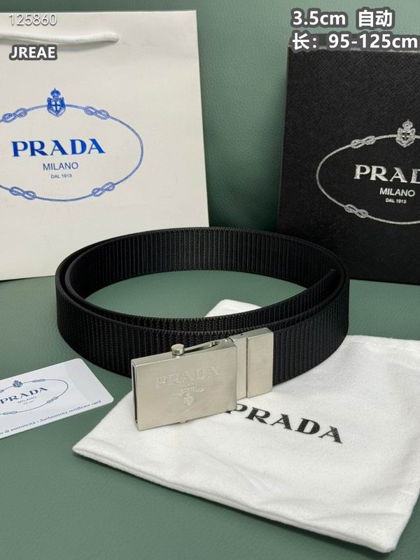 Prada belt 35mmX95-125cm 8L (72)