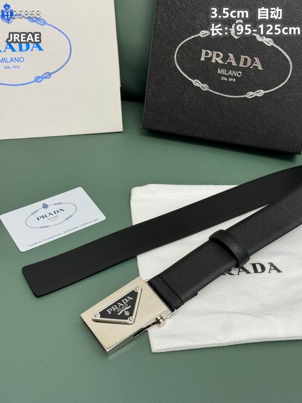 Prada belt 35mmX95-125cm 8L (79)