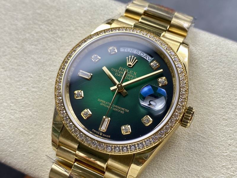 Rolex 36mm 02-Day Date (166)