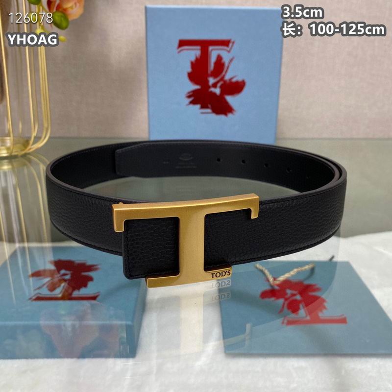 Tod's belt 35mmX100-125cm 8L (114)