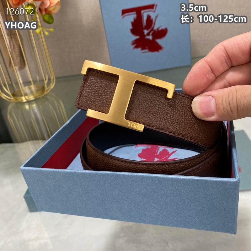 Tod's belt 35mmX100-125cm 8L (140)