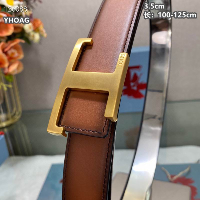 Tod's belt 35mmX100-125cm 8L (67)