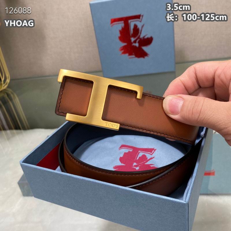 Tod's belt 35mmX100-125cm 8L (68)