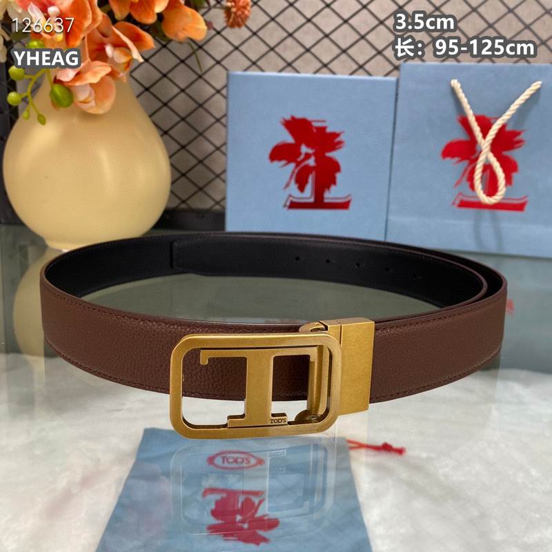 Tod's belt 35mmX95-125cm 8L (43)