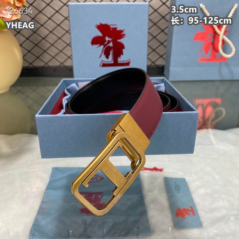 Tod's belt 35mmX95-125cm 8L (56)