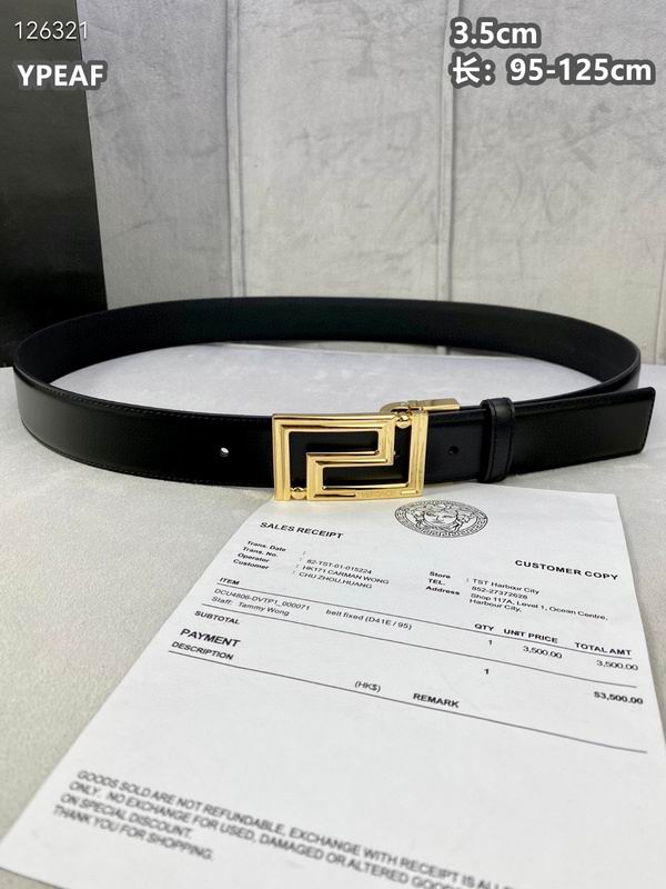 Versace belt 35mmX95-125cm 8L (20)