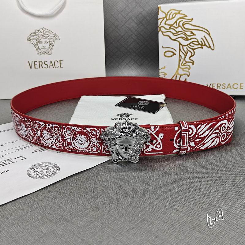 Versace belt 38mmX90-125cm lb (1)