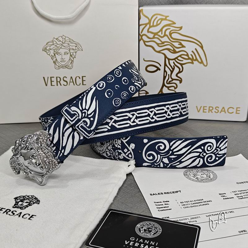 Versace belt 38mmX90-125cm lb (11)
